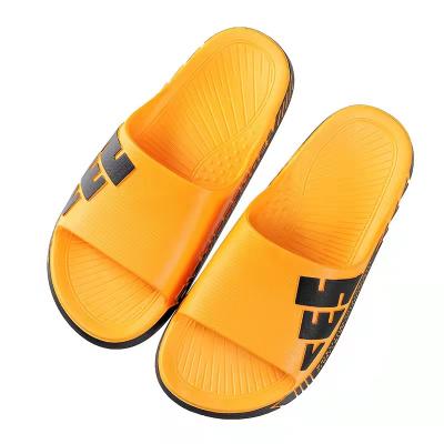 China CUSHIONING men's slippers are fashionable to use lovers' flip flops outside, and men's and women's thick soled slippers inside for sale