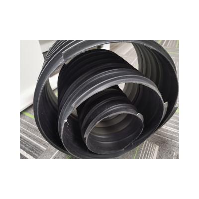 China Good price of new product black tape pe double blue wall pe corrugated pipe for sale