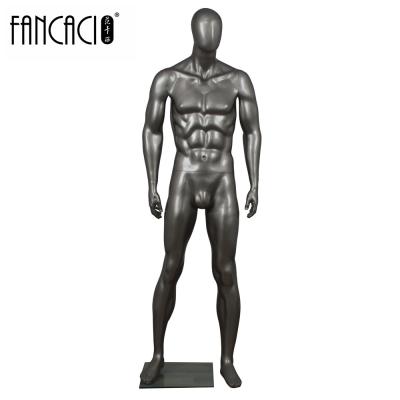 China Full Body Male Male Mannequin With Base Glass Stand Mannequin With Abstract Head Mannequin for sale