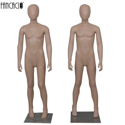 China Child Children Mannequin For Window Display Clothes Mannequin Children Mannequin With Egg Head Skin Color for sale