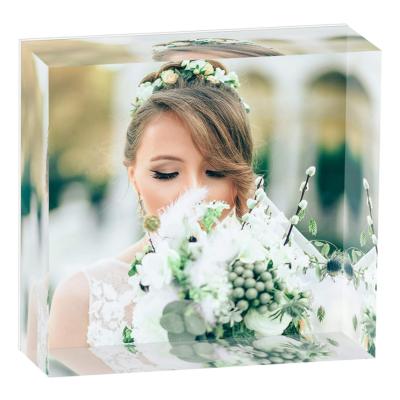 China Long Durable Photo Printing Custom High Clear Acrylic Wedding Art UV Acrylic Prints for sale