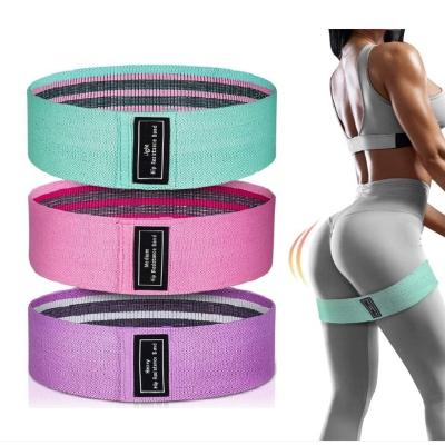 China Lightweight Fashion Fitness Bands Exercise Hip Resistance Bands For Glute Yoga Pilates for sale