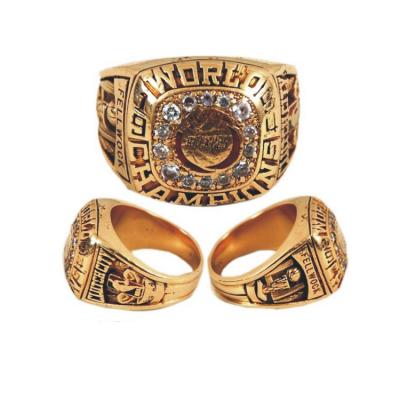 China Big Diamond CLASSIC Copper Brass Lady's Championship Cup Ring for sale