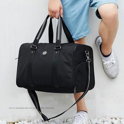 China Fashion travel bag men's short-distance business travel shoe bag portable independent luggage\comfortable\durable high quality fitness sports bag men for sale