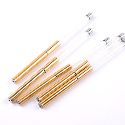 China Hot Selling 5pcs Nail Art Popular Nail Art Gel Paint Brush Nail Art Nail Polish Pen Set UV for sale