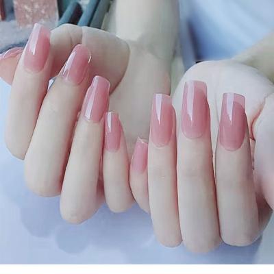 China DIY Nail Art 24pcs Nail Art DIY Style Hot Sale Wholesale Fancy Press On Gel Nail Tips for sale