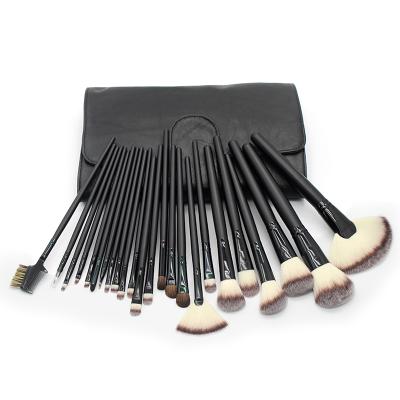 China Angular Blush High Quality 24pcs Cosmetic Brushes Logo Makeup Brush Set Customized Professional for sale