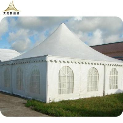 China Hot wedding canopy tent/pagoda gazebo tent 6mx6m party tents/event/exhibition event/church sale etc. exterior for sale