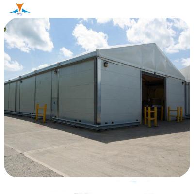 China 20x30 Aluminum Outdoor Large Tent Storage Industrial Frame Warehouse Tent for sale