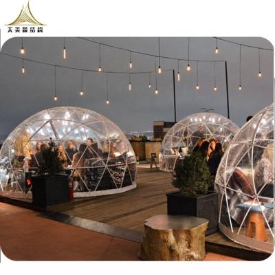 China Waterproof/Fire Retardant Heat/UV Clear Inflatable Timi Dome Tent Grow Tent Complete Kit For Ourdoor Garden Igloo for sale