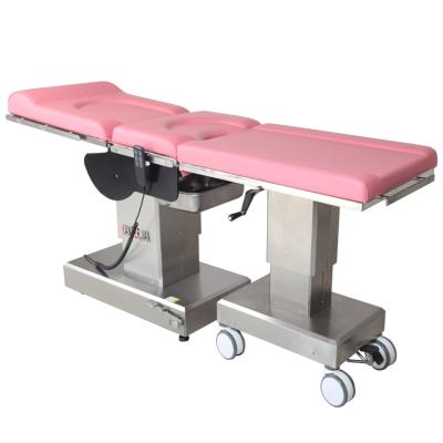 China KDC-Y Gynecology Operation Theater Table Steel Delivery Gynecological Examination Beds for sale