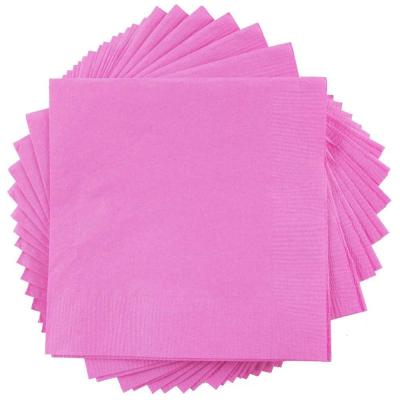 China Colorful Personalized Party Baby Shower Birthday Wedding Custom Printed Paper Napkins for sale