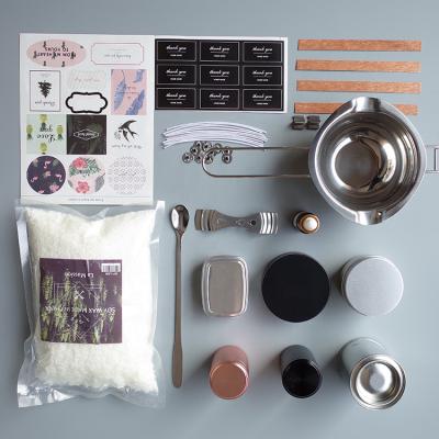 China New Design Scented Make Your Own Premium Natural Soy Candle Making Kit For Kids for sale