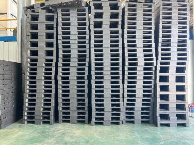 China Hoge stapelbaarheid Industriële opslagcontainers Plastic pallets 1-2 ton capaciteit Te koop