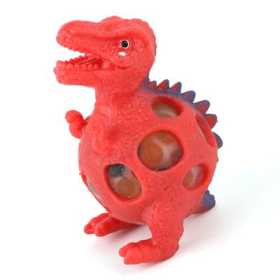 China Colorful Stress Reliever Anxiety Relief Hand Hold Decompression Toy Animal Dinosaur Egg Ssqueeze Toys for sale