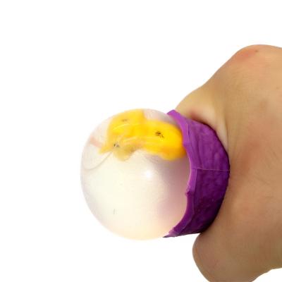 China Shell Egg Bird Squeezing Toys Mini Decompression Custom Squeeze Toy Worry Relief Stress Reliever for sale