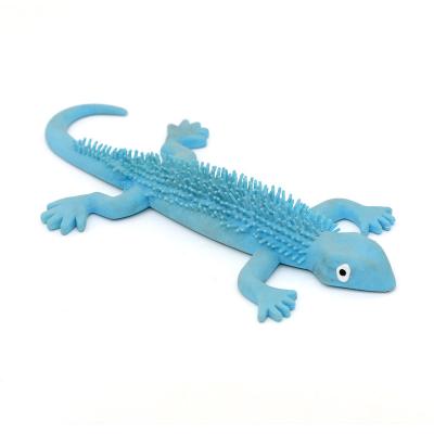 China Wholesale Animal Gecko Silicone Decompression Squeeze Sensory Stress Reliever Stress Reliever Mini Toy for sale