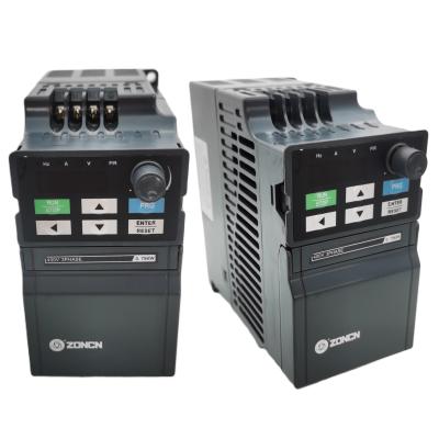 China Baja tensión 220v 3 fases entrada 1hp 0,75kw VFD VSD en venta