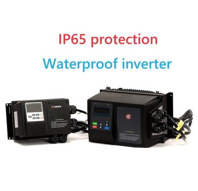 中国 1ph 220V 3 Phase 380V 0.75KW Variable Speed Drive VFD inverter With EMC Filter 販売のため