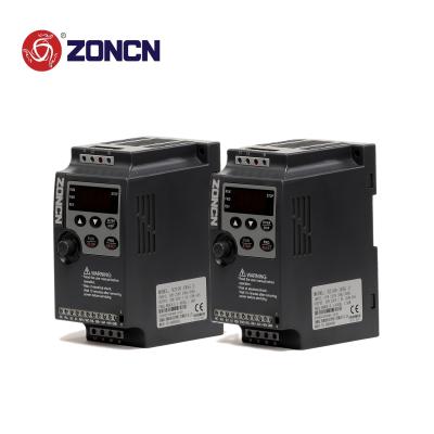 Cina NZ100-1R5G-2 Inverter 220v 0.75kw 1.5kw Variabile Frequenza Drive 1hp 2hp VFD Da ZONCN in vendita