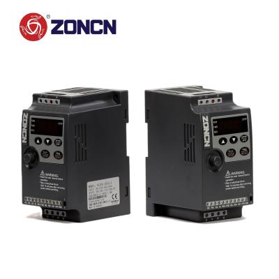 Cina Mini inverter VFD serie NZ100 di ZONCN 220v a singola fase a frequenza variabile 1hp 2hp in vendita