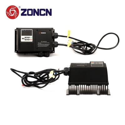 Китай ZONCN Высокая защита IP65 Инвертор VFD 220v 380v Для насоса 1hp 2hp 3hp Двигатели продается