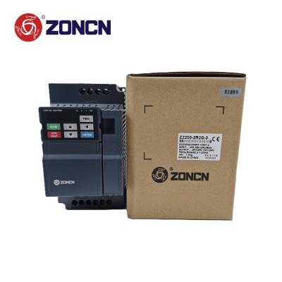 China 3fases 220v Variador De Velocidad Variable Frecuencia 3hp AC Alimentación 2.2kw Inversor en venta