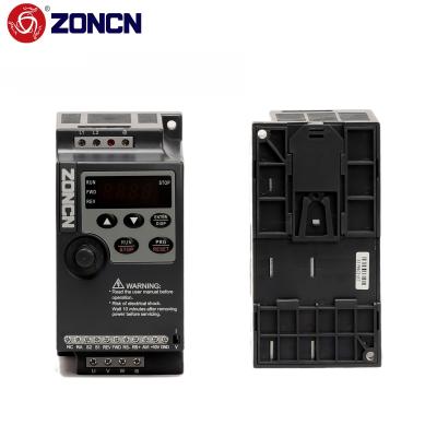 China ZONCN NZ100 Serie Vfd Ac Actores 220v 1.5kw Inversores Conversores en venta