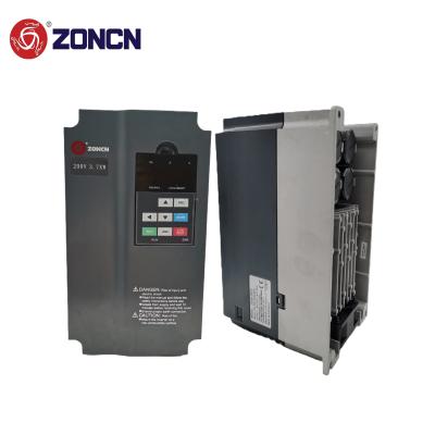 China 220v eenfasige 3,7kw-omvormer driefasige 380v-frequentiekonverter 5 pk VFD Te koop