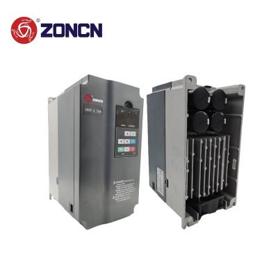 China Single Phase 220v 3.7kw Inverter 3 Phase 380v VFD 5hp 7hp 10hp Variable Frequency Drive for sale