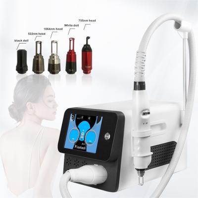 China Tattoo removal carbon peeling Laser Beauty Equipment Picotech 755 1064 532nm Nd yag laser tattoo removal for sale