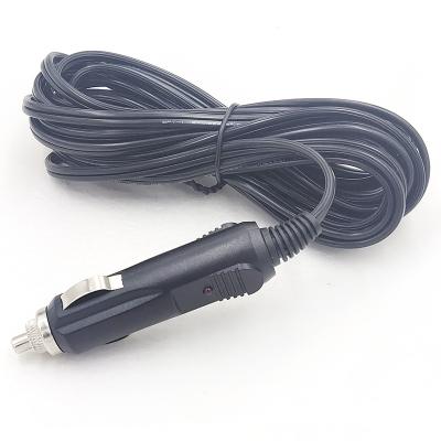 China Laptop Car Charger 12v 1.5m Black Durable Cigarette Lighter Car Laptop Charger car adapter DC 12V-24V for sale