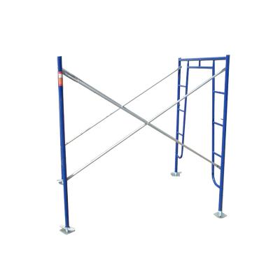 China Contemporary best price 1.2m x 1.7m horizontal drop s20 lock frame scaffolding steel frame scaffolding with heavy duty for sale