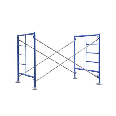 China Industrial Hot Sale Metal Ladder Frame Scaffolding For Construction Equipment Construction for sale