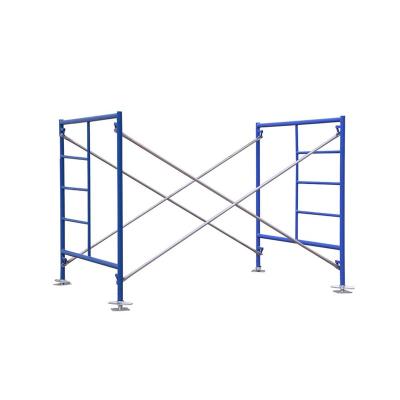 China China Supplier Industrial Movable Portal Stage Scaffold Heavy Duty Hot Dip Galvanized Galvanized Frame Scaffolding Customized for sale