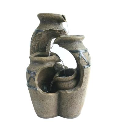 China Home Decoratiove high quality fengshui buddha garden water fountain home outdoor resin for sale