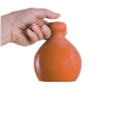 China Watering Pot Clay Irrigation Pottery Thumb Pot Terracotta Waterer For Plants Flower Watering Box for sale