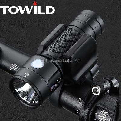 China EDC Flashlight and Bike Light TOWILD Bike Accessories Powerful Lumens Bike Front Lights Waterproof Rechargeable Led Bike for sale