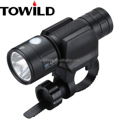 China TOWILD newcomer camping and cycling 1000 lumen front head bicycle light with CREE XML2 led bicycle cree light for sale