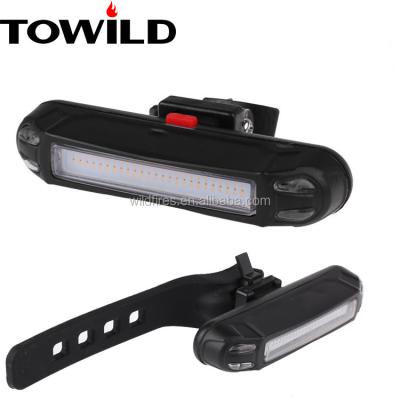 China USB Charging 5 Modes IPX4 Rechargeable Led Bike Tail Recycling Rear Light For Safety Warning Bicycle Recycling Rear Light for sale