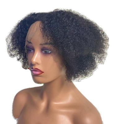 China Hot Selling 100% Curly Hair Real Hair Wigs 100% Real Hair Wigs Bob Women Hot Sale High Quality Lace Front Wig Curly Hair Wig for sale