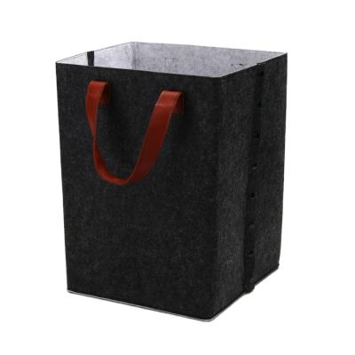 China Large storage fashion simple China minimalist design black bag fashionable storage bag for sale