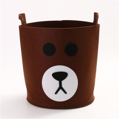 China Cheap Promotional Cylindrical Storage Bag Gift Cute Cartoon Storage Bag for sale