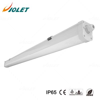 China Warehouse / Office Wholeseals Ip65 Ik08 Led Triproof Linear Light 19W 35W 50W Vapor-tight Light Fixtures for sale