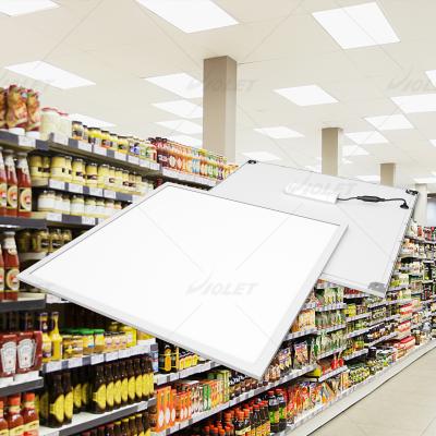 China Modern factory direct NON FLASH IP20 indoor LED panel light for office supermarket use ceiling light for sale