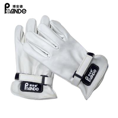 China Welding Gloves Sheepskin Safety Work Shorts Wear-resistant And Heat-resistant Gloves ZYS204 for sale