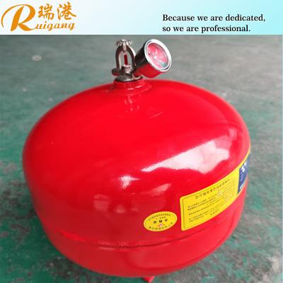 China Hanging Hfc 227ea Fire Extinguisher Extinguishing System 2.5MPa for sale