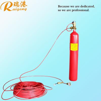 China Automatic Start Fire Detection Tube With 12kg Fm200 Capacity 20L Volume 2.5MPa Storage Pressure for sale