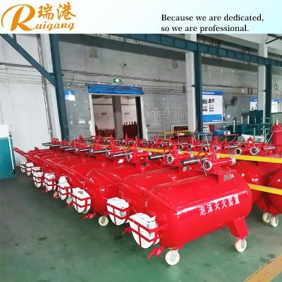 China Steel Mobile Foam Unit Foam Extinguishing Installation With 300L Capacity And 3% Mixing Ratio for sale