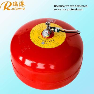 China Superfine Dry Powder Clean Agent Automatic Fire Extinguisher Cylinder Volume 8L for sale